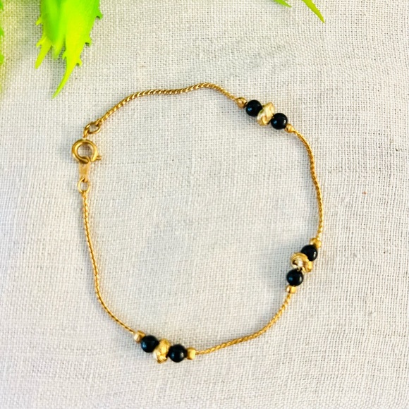 Black and Gold Bracelet - Picture 1 of 3